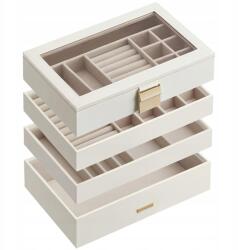 SONGMICS Ékszertartó doboz Songmics 4 szint (JBC164W01)