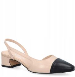 Kotyl Sarok nélküli cipő Kotyl 1709 Bézs-fekete 37 (KOTYL 1709 BEŻOWY LICO+CZARNY LICO)