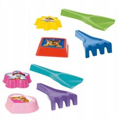 Wader Paw Patrol lapát+gereblye+2 forma IML mix 81010 (81010)