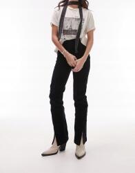 Topshop Fekete Kivágott Nadrág (34) (570342)