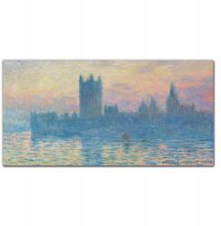 Coloray Vászonkép Házak naplemente Monet 100x50 (010030010010000018316)