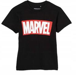 Marvel Póló , fiús fekete pamut póló, 140 cm ( BOGMARCTS026)