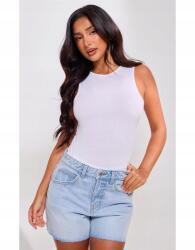 Prettylittlething Kék Lyukas Rövidnadrág (34) (565076)