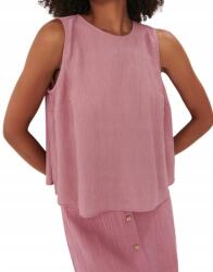 Mohito XC46215 Texturált Ujjatlan Felső Fűzős Hátrésszel L