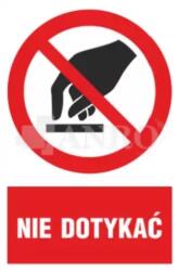 Anro Tábla Jelzés Ne Érintse Meg 200x300 IP/010/1/C1/P (IP/010/1/C1/P)