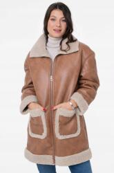 Tom Tailor Barna kabát zsebekkel (s) (595832)