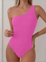 Shein LC11315 Shein Egyvállas Fürdőruha Rózsaszín (37) L