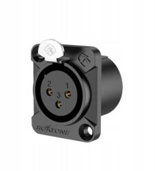 Roxtone Xlr F típusú szerelőaljzat (RX3FD-BG)