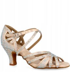 Tymoteo Love Professzionális tánccipő Tymoteo D2 Bézs 35 (TYMOTEO LOVE D2 BUTY TANECZNE BEŻOWE 6CM)