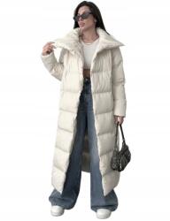 Shein Fehér Pehelykabát Kötött Hosszú 42 XL__XL