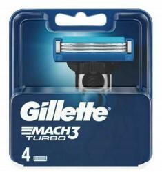 Gillette Mach 3 Turbo cserélhető pengék borotvához 4 db éles (7702018263813)
