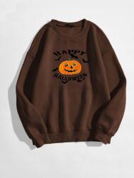 Shein IC63307 *shein Női Pulóver Halloween Tök Mintával S