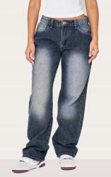 Prettylittlething Sötétkék Egyenes Szárú Farmer Nadrág Prettylittlething 36