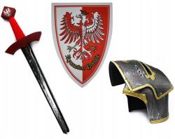  Lovag Szett Kard Sisak Pajzs Fa Lovag Jelmez Gyerek