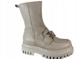 Simen Bakancs Simen 6425A MÉRET38 Bőr Bézs Lico (6425a)