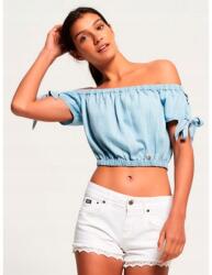 Superdry Világoskék Fodros Felső (38) (402100)