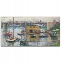 Coloray Vászonkép Híd az argenteuil Monet-on 100x50 (010030010010000018328)