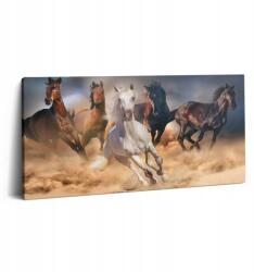 Wallfluent Fotótapéta Gyönyörű Irodába Száguldó Lovak A Galoppban 100x50 cm (010030010010000005790)