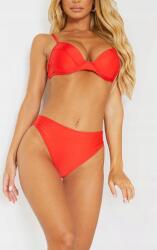 Prettylittlething Piros Bikini Alsó Fürdőruha Sima Prettylittlething 42