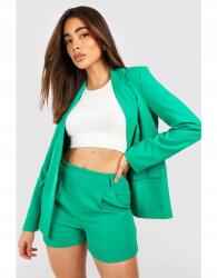 Boohoo Zöld Nadrág Hajtásokkal (40) (GZZ57280-320)