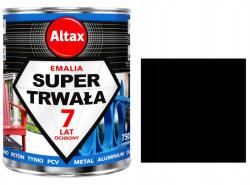 Altax Zománc Szuper Tartós 0, 75L Fekete Fényes Festék (58101-09-000075)