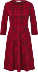 Tchibo - Női jacquard ruha - nő - méret L 44/46 - fekete/kockás