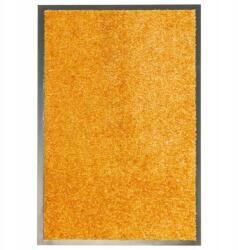 vidaXL Lábtörlő mosható, narancssárga, 40 x 60 cm (323451)