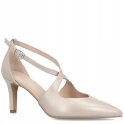 Kotyl Elegáns esküvői magassarkú cipő Kotyl 3703 Gyöngyház 36 (KOTYL 3703)