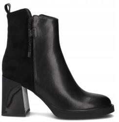 Filippo Platformos bőr bakancs Filippo DBT7358/25 Fekete 38 (FILIPPO DBT7358/25 BK CZARNY)