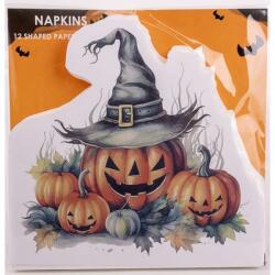 Yala Design Halloween tök forma szalvéta - 12 darabos (Q343406)