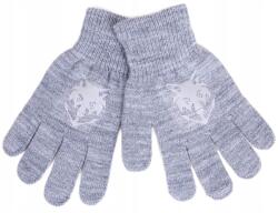 YOCLUB Yo Öt Ujjas Kesztyű Szürke Farkas Fiúnak 14 CM
