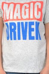 Lee 90'S Graphic Tee L41MEP03A szürke pamut póló méret felirattal S