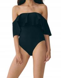 Reserved IC55303 Nyitott Vállú Fodros Fürdőruha S-es Méret