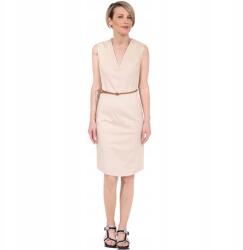 b.young Bézs Ruha, Size 38, pamut, övvel (390944)