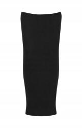 Prettylittlething Fekete Maxi Szoknya Klasszikus Illeszkedő Gumis Prettylittlething Xs