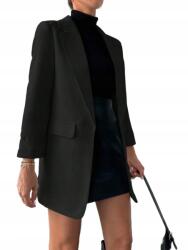 Shein Női Fekete Casual Dzseki 38 M__M