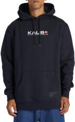 DC Fekete Pulóver Nyomott Mintás Zsebbel (M) (594876)