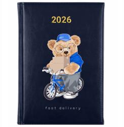 FunnyCase Könyvnaptár 2026 Fast Delivery Lila tervező határidőnapló Ajándék Wz (Kalendarz Granatowy FAST DELIVERY)