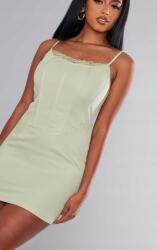 Prettylittlething CC11210 Ruha Mini Fűzős Vállpántos Csipke Prettylittlething (10) L