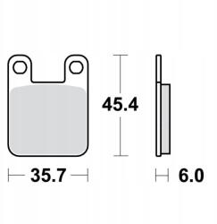 TRW MCB535EC fékbetétek