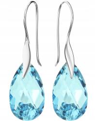 Mennica Świdnicka Ezüst Női Függő Fülbevaló Kristály Ajándék Hosszú