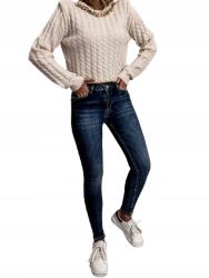 M. Sara Klasszikus csőnadrág M. Sara push up sötétkék