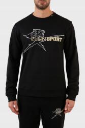 Plein Sport Fekete Nyomott Mintás Pulóver (XL) (593756)