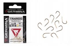 Germina Tanago Gold horog No. 02 - arany horgász horog 10 db (HTA-02-G-KPL)