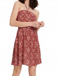 Reserved XC32108 Mintás Ruha Mini Megkötős Nyakpánttal Xl-es