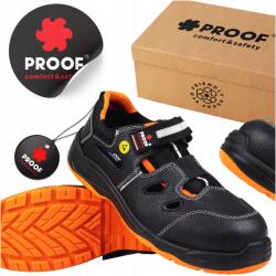 ProofSafety Munkavédelmi Cipő Szandál Proof S1P Esd Fekete 44-ES (Buty Męskie Robocze STAR-X 60 - 44)