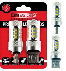 EinParts Led Izzók W21W/5W 16 Cree 80W 6000K Hideg Fehér 2 db