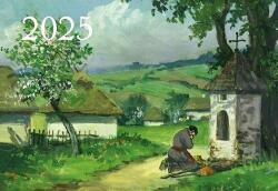 O-press 2025-es háromrészes kápolna naptár (DK)