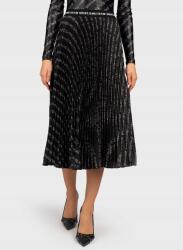 Versace Jeans Couture Fekete Logós Szoknya (s) (591392)