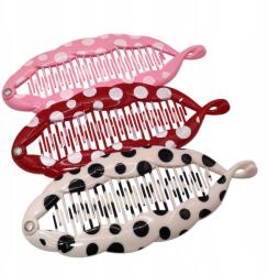 Hajcsat fésű "shoguny" 3 db (5575/2 AS)